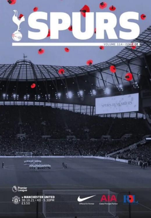 TOTTENHAM HOTSPUR v MAN UTD 2021/22